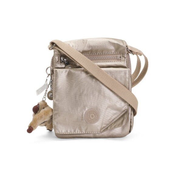 KIPLING Gold New Eldorado Mini Crossbody - Picture 1 of 2